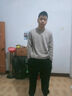 恒源祥羊毛衫男厚款100%纯羊毛秋冬季中青年男士圆领纯色毛衣休闲针织衫 实拍图