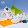 Skechers斯凯奇学生童鞋熊猫鞋男女童运动鞋老爹鞋魔术贴休闲跑鞋996212L 实拍图