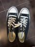 匡威（Converse）经典帆布鞋男 AllSTAR 透气休闲鞋子 黑色运动板鞋女 101001 37.5 晒单实拍图