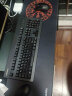 达尔优（dareu）PG-D83-卢恩办公电竞游戏鼠标垫超大号 850*300*3mm加厚锁边键盘电脑桌垫 黑橙色 实拍图