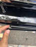 米多多汽车牌照框新能源牌照架碳纤纹车牌架双层车牌防盗车牌框汽车改装 防掰款【双层插入式】蓝牌黑色 实拍图