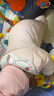 戴维贝拉（DAVE＆BELLA）新生儿夹棉连体衣女宝宝百天衣服冬装新款初生婴儿外出服幼童爬服 粉底印花【现货】 80cm （建议身高73-80cm） 实拍图