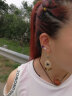 KAiLA 波西米亚民族风复古耳环女长款流苏气质耳钩（预售7月底发货） 雅典娜耳钩款 实拍图