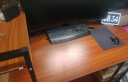 蔓斯菲尔（MSFE）电竞电脑桌台式家用书桌电脑桌椅套装带书架书桌学习桌子电脑桌 【带主机架】120*60CM古檀色 实拍图