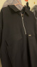 GXG男装 龚俊心选 浅军绿阔形质感面料年轻时尚短袖衬衫 2023年夏季 黑色2 170/M 晒单实拍图