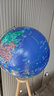 晓苑灯光高清教学地球仪摆件家居客厅摆件欧式美式复古办公室桌装饰品 蓝色落地大号【高1.47米】 实拍图