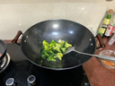 古釜（GUFU）双耳圆底铸铁锅家用无涂层大口径炒菜锅传统老式生铁锅燃气明火用 【双耳圆底锅】开锅发货 42cm 实拍图