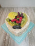 乐食锦新鲜水果生日蛋糕同城配送爱人长辈儿童全国新鲜配送 甜蜜时光—心形水果蛋糕 8英寸850g 实拍图