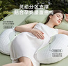 爱孕孕妇枕头护腰侧睡枕多功能u型枕孕期侧卧托腹抱枕孕妇礼物 梵蒂冈金（配原装月牙枕） 【进口COOLMAX-AIR排湿速干】 实拍图