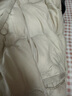 雅鹿羽绒内胆短款内搭轻薄款羽绒服女宽松冬季保暖外套 米白-2308款 160（建议110斤以内） 实拍图