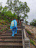 欣沁 成人雨衣 一次性雨衣 连裤雨衣户外登山旅行防雨罩雨披男女士长款带帽加厚雨衣 2件装 实拍图