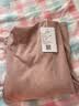 筱岚高领打底衫女秋冬2025内搭女式长袖修身磨毛加厚上衣纯色棉堆堆领 粉色 XL 实拍图