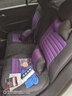 欧玛奴汽车座套四季通用全包围汽车坐垫冬季布艺座垫座椅套适用于 豪华版黑紫色 标致307 308 408 4008 5008 实拍图