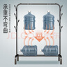 傲鲸 简易晾衣架落地家用衣帽架阳台双杆式挂衣架卧室户外衣服挂衣架 150CM-双杆+双层+挂钩-金色 实拍图