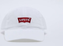 Levi's 李维斯男女童棒球帽儿童可调节头围刺绣LOGO儿童太阳帽 白色 4/7 晒单实拍图