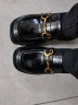 百丽乐福鞋女专柜同款黑色牛皮粗跟单鞋Z1R1DAA3 黑色 36 实拍图