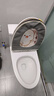 尔沫（EM） 马桶盖通用型坐便器盖子家用老式马桶圈配件加厚缓降圆底座快拆 【大方V型】快装 马桶通用款 实拍图