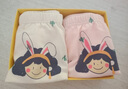 瑁恩·瑁爱（Mn·Mo）女童纯棉平角儿童内裤宝宝中大童少女青少年全棉四角短裤 T02欢乐兔女孩 2条 130 建议44-50斤 实拍图