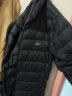 斯凯奇（Skechers）男轻便保暖短款立领羽绒外套上衣P322M045 碳黑/0018 L 晒单实拍图