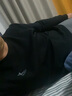 特步（XTEP） 卫衣男装套头t恤衫秋季休闲运动服饰男士保暖打底宽松大码跑步服 黑-logo基础圆领-加绒加厚 2XL /185 -现货速发 实拍图