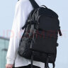 HK潮牌双肩背包男士笔记本电脑包书包初高中大学生休闲包旅行李背包 黑色 晒单实拍图