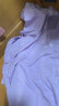 左西女童外套夏季2023儿童薄款连帽衫物理遮阳衣空调服 浅紫色 130  晒单实拍图