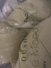 范思蓝恩23FS14088 韩版加厚羽绒服女冬季新款中长款保暖外套 奶油黄 S 实拍图