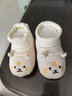 G.DUCKKIDS婴儿鞋子春秋软底男女宝宝鞋袜新生儿袜子鞋0-1岁冬季3防掉7个月8 22ht92-加绒卡其 1双 均码 内长12.0cm 6-12个月 实拍图