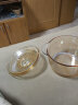 格娜斯双耳耐热玻璃碗带盖微波炉碗汤碗大号面碗沙拉碗餐具琥珀煲2.5L 晒单实拍图