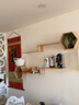 百目源创意墙上置物架电视背景墙装饰隔板壁挂式挂墙壁柜格子书架 实拍图