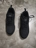 安踏男鞋休闲运动鞋男士冬季大码网面鞋软底轻质减震慢跑步鞋子男 【透气网面】5535-4黑/安踏白 40.5 (250mm) 实拍图