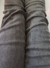 真维斯（JEANSWEST）牛仔裤女2025夏季薄款高腰显瘦韩版弹力小脚铅笔长裤子黑色28 实拍图