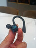 wedoking 运动蓝牙耳机5.0跑步健身骑手外卖防水洗澡冲凉听歌对耳双耳无线挂耳式苹果安卓TWS耳机 黑色 通用 实拍图