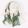 达芬奇密码真丝丝巾女100%桑蚕丝纱巾高档披肩母亲节妈妈生日礼物送长辈礼盒 日映荷塘 实拍图