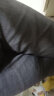 京峋牛仔裤男士春夏季潮牌高街直筒裤子男美式复古宽松阔腿休闲长裤 A62黑灰色（单条装） XL【建议体重120-150斤左右】 实拍图