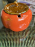 板谷山 柿柿如意烟灰缸 创意个性带盖烟缸办公室客厅家用带盖烟灰缸 实拍图