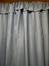 诺罗 窗帘全遮光北欧简约现代卧室遮阳飘窗高精密家用隔热防晒挂钩款 高精密灰色布四爪钩款 200cm*250cm 1片 【成品】 实拍图