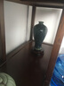 领格（LINGGE） 景德镇陶瓷器仿古青花瓷迷你小花插花瓶家居装饰品博古架摆件瓷瓶工艺品摆件摆设 青釉美人瓶 实拍图