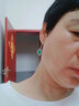 COISE925银耳环女妈妈银耳钉绿玉髓耳坠银耳饰品送婆婆生日礼物 绿玉髓耳环 送妈妈 送长辈 实拍图