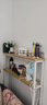 原立可定制客厅沙发后置物架落地靠墙多层长条桌子夹缝架子床后角落架 双层长100宽20高99（留言颜色 实拍图