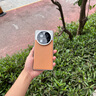 摩及oppo Find x6pro手机壳素皮真素皮findx6保护套超薄镜头全包防摔商务轻奢简约高端 Find X6【大漠银月】 实拍图