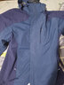 探拓（TECTOP）三合一两件套户外服男户外登山滑雪外套抓绒内胆 经典黑 XL 实拍图