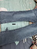 真维斯（Jeanswest）牛仔裤女2025秋季微喇裤高腰显瘦小个子水洗裤子女浅蓝色2XL 实拍图