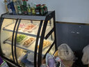 欧力雪直冷凉菜展示柜保鲜展示柜小型商用卤肉卤菜熟食鸭脖柜冰箱展示冰柜串串烧烤炸串柜冷藏保鲜柜 豪华款 | 铜管制冷1米弧形-前后开门三层制冷 实拍图