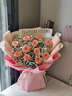 爱花居鲜花同城配送生日礼物送女友玫瑰鲜花表白花束新鲜现做小时达 【偏偏爱上你】11朵|dy715 实拍图
