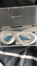 佑游泳镜高清防水防雾眼镜平光男女款游泳馆游泳镜七件套6112透明黑色 实拍图