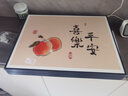 顺吉祥利 猫咪电表箱装饰画遮挡配电箱电闸盒开箱多媒体挂画开关餐厅壁画 B8017平安喜乐寓意 45*35cm(遮挡35*25)左推拉黑框 实拍图