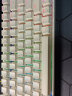 艾石头Zn系列 RGB幻彩无线三模热插拔消音游戏电竞机械键盘 白蓝拼色-84键 红轴 实拍图
