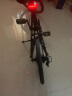 JIEYIDA自行车灯山地车尾灯夜骑警示灯激光线爆闪后尾灯骑行装备单车配件 红灯-满天星 实拍图
