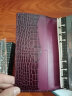 Filofax笔记本英国进口小牛皮活页手帐拉链包记事本商务办公礼品礼盒装Osterley系列A6紧凑型手包紫色028606 晒单实拍图